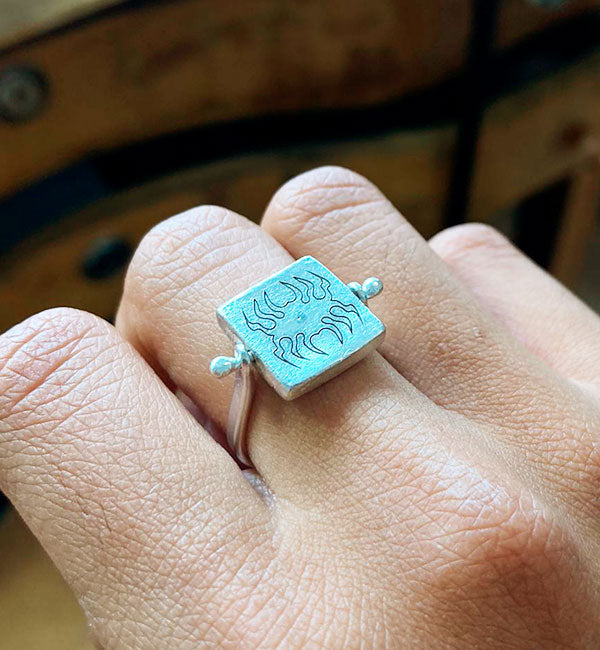 ✴︎ Anillo Ritual / Cc: Caníbal ft. Exuvia ✴︎ En Plata ✴︎