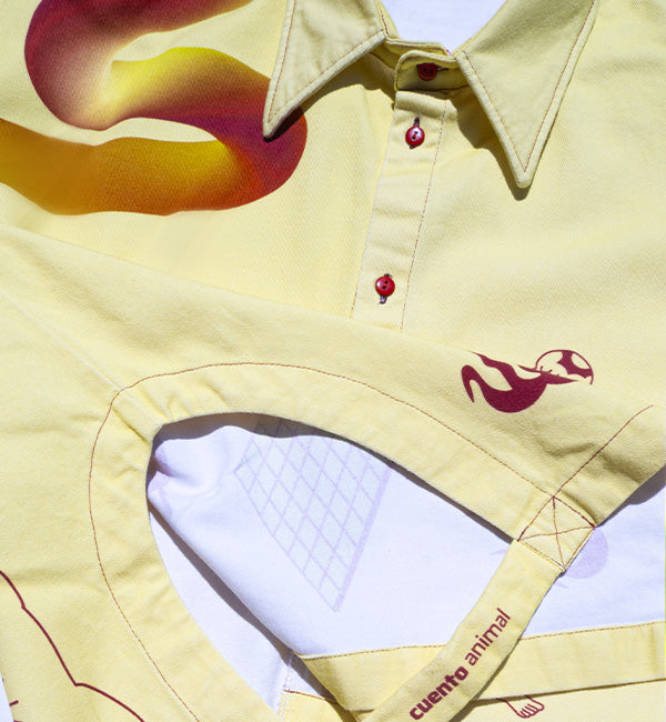 ✴︎ Camisa Asimétrica Caníbales Agender / Cc: Caníbal ✴︎