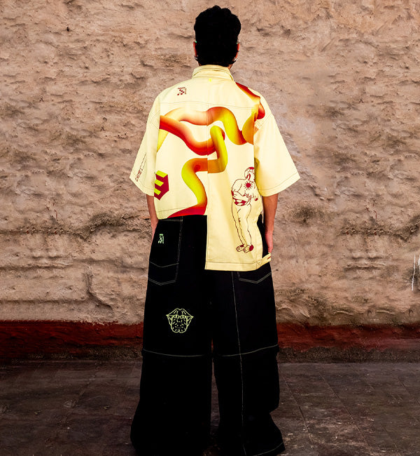 ✴︎ Camisa Asimétrica Caníbales Agender / Cc: Caníbal ✴︎