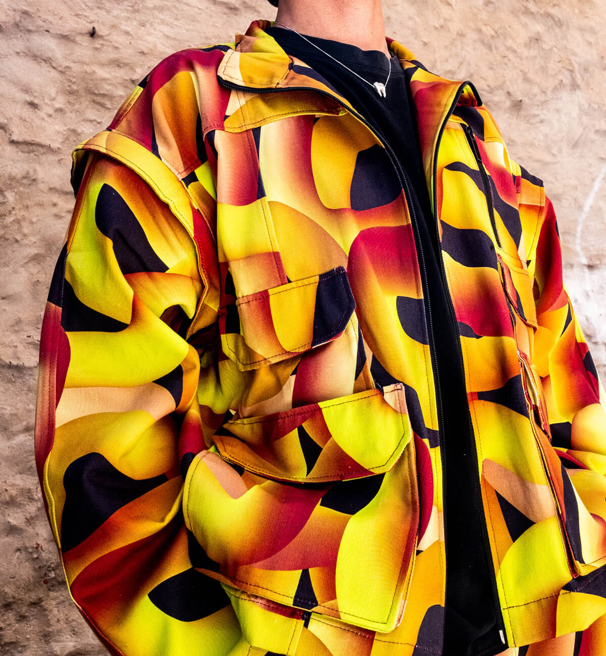 ✴︎ Chaqueta Desarmable Agender / Cc: Caníbal ✴︎ Tripa 3D