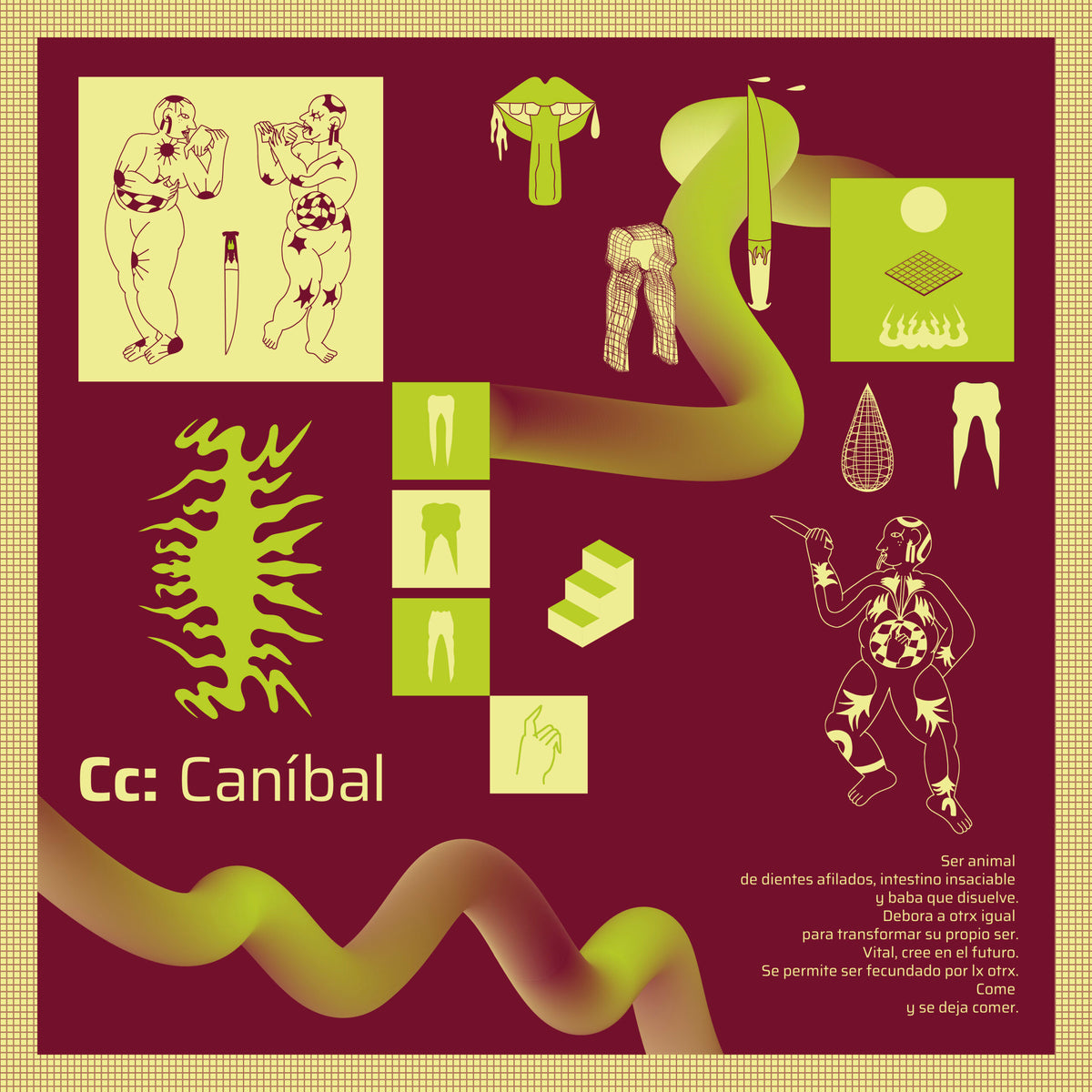 ✴︎ Pañuelo Sol Gigante / Cc: Caníbal ✴︎