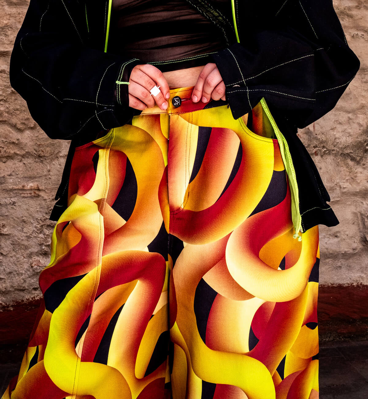 ✴︎ Pantalón Desarmable Agender / Cc: Caníbal ✴︎ Tripa 3D