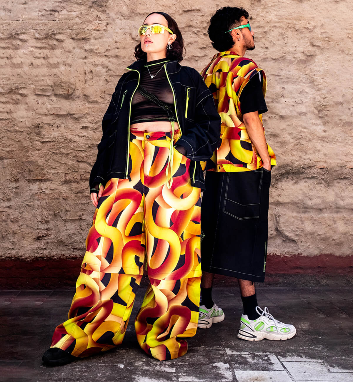 ✴︎ Pantalón Desarmable Agender / Cc: Caníbal ✴︎ Tripa 3D