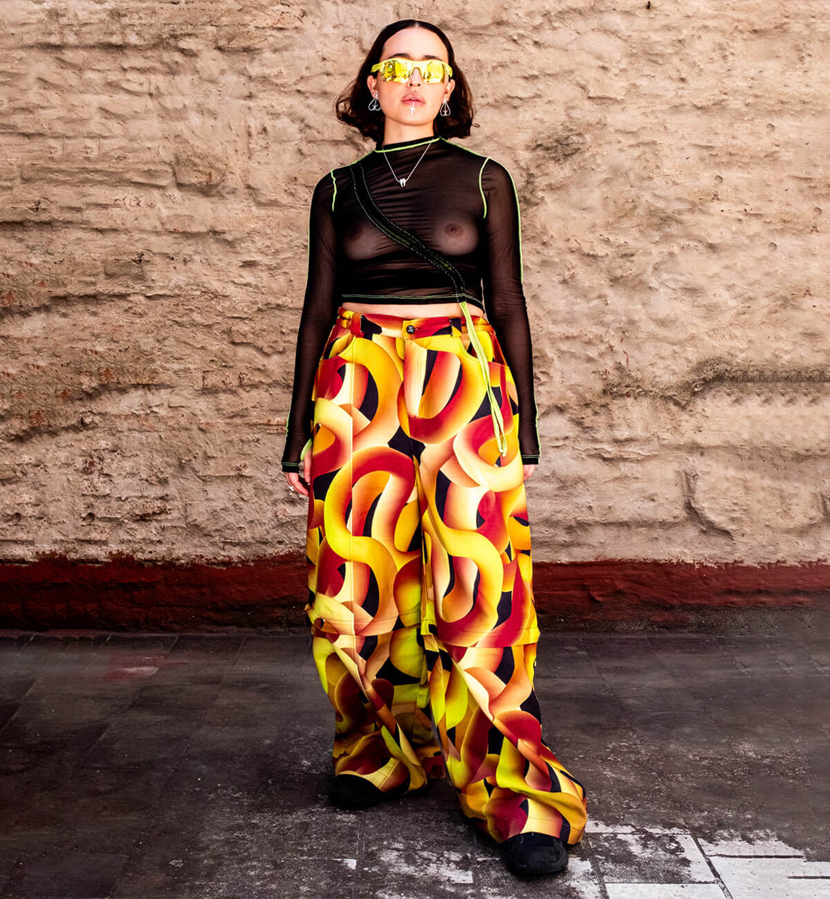 ✴︎ Pantalón Desarmable Agender / Cc: Caníbal ✴︎ Tripa 3D