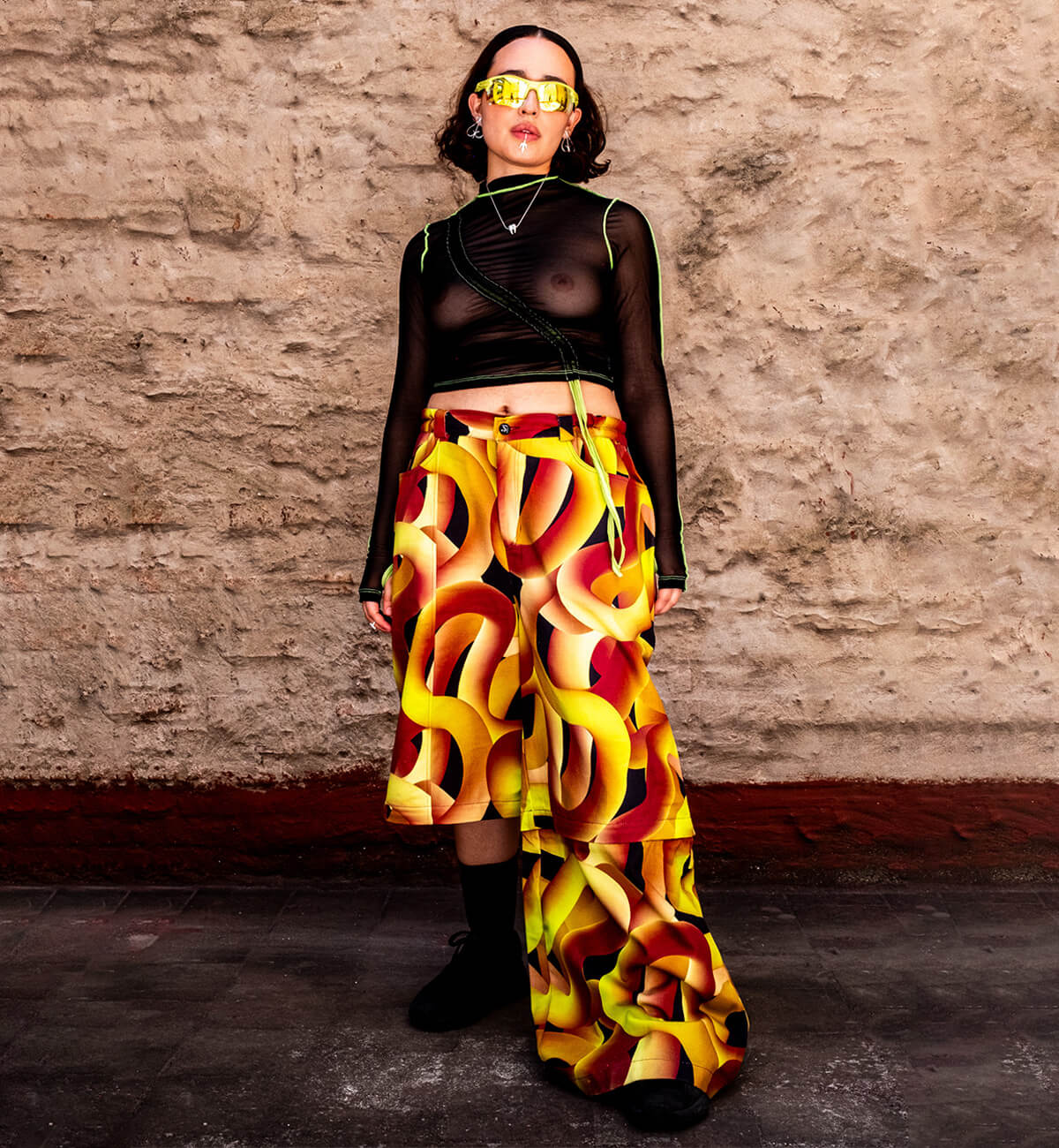 ✴︎ Pantalón Desarmable Agender / Cc: Caníbal ✴︎ Tripa 3D