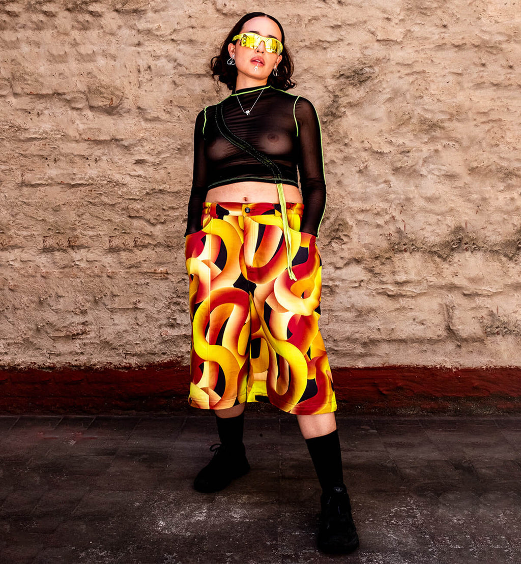 ✴︎ Pantalón Desarmable Agender / Cc: Caníbal ✴︎ Tripa 3D