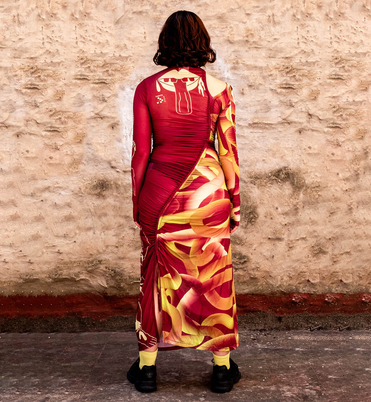 ✴︎ Vestido de Malla Insaciable / Cc: Caníbal ✴︎ Longitud Ajustable ✴︎