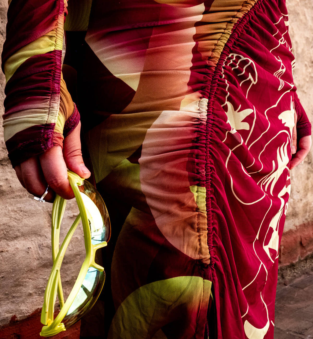 ✴︎ Vestido de Malla Insaciable / Cc: Caníbal ✴︎ Longitud Ajustable ✴︎