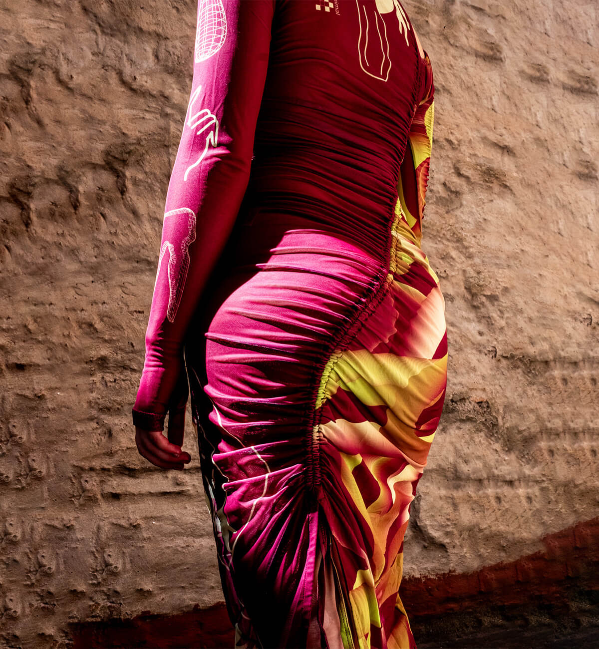 ✴︎ Vestido de Malla Insaciable / Cc: Caníbal ✴︎ Longitud Ajustable ✴︎