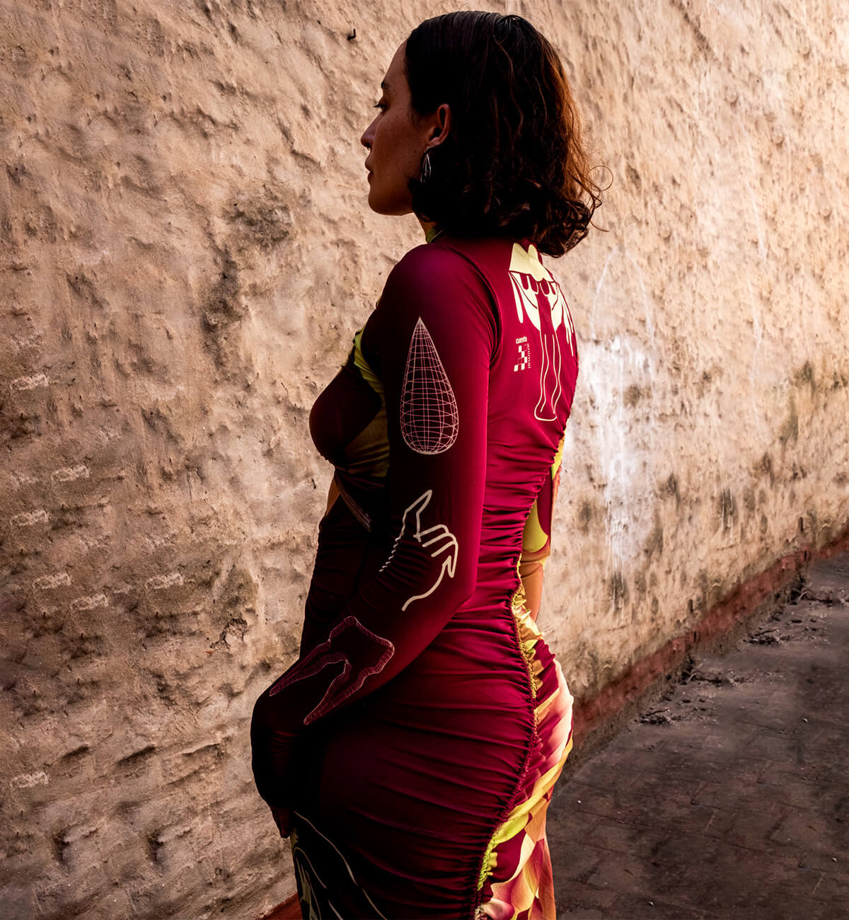 ✴︎ Vestido de Malla Insaciable / Cc: Caníbal ✴︎ Longitud Ajustable ✴︎